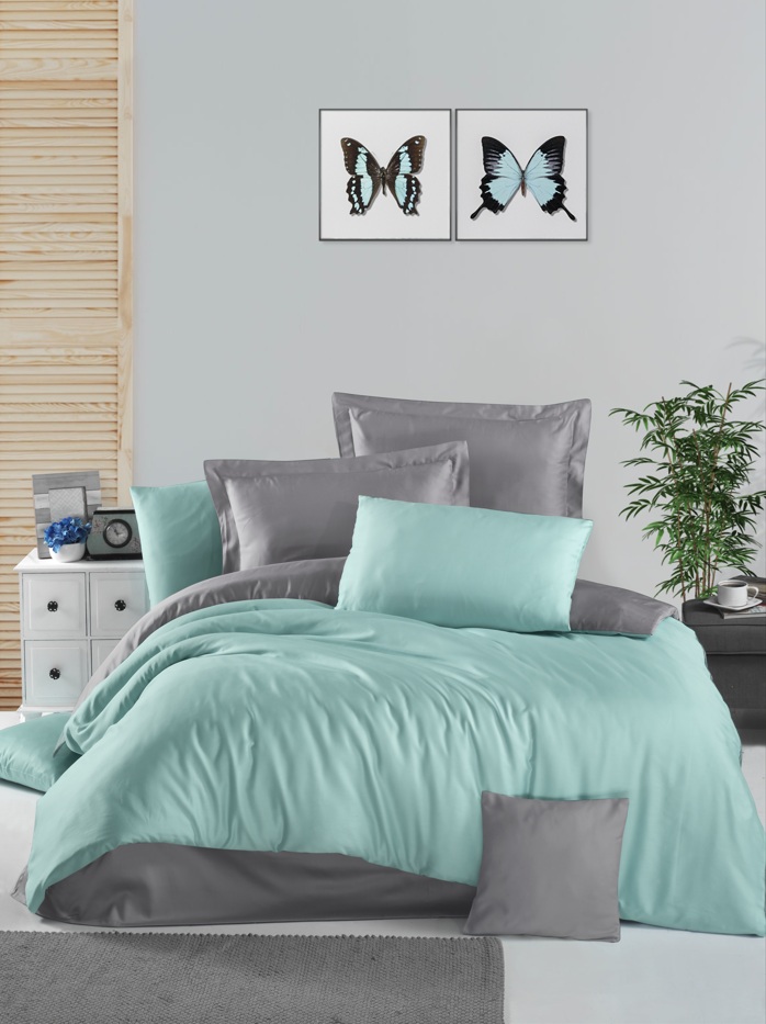 Спален комплект - Mint - Grey